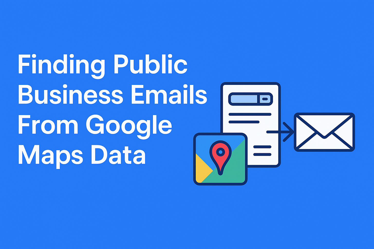 Finding Public Business Emails from Google Maps Data