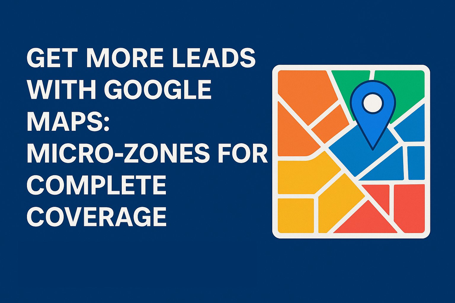 Get More Leads with Google Maps: Micro-Zones for Complete Coverage